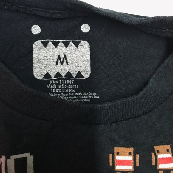 DOMO "Domonation" Space Invaders T-Shirt Sz M - Picture 3 of 3